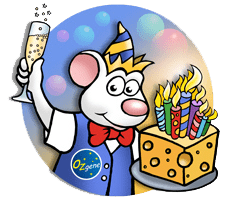Birthday mouse
