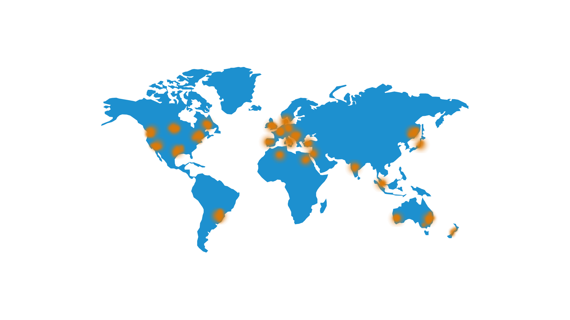 world map - ozgene clients